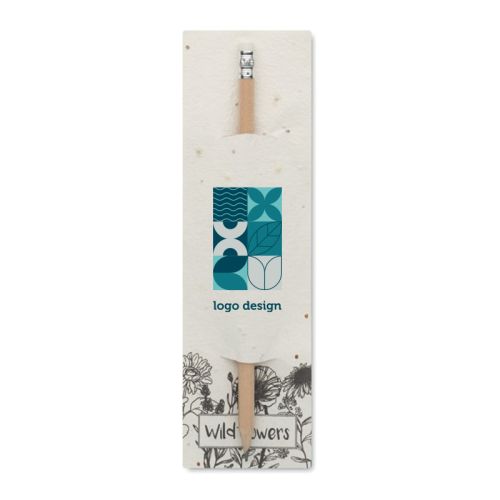 Pencil in seed paper sleeve - Image 1